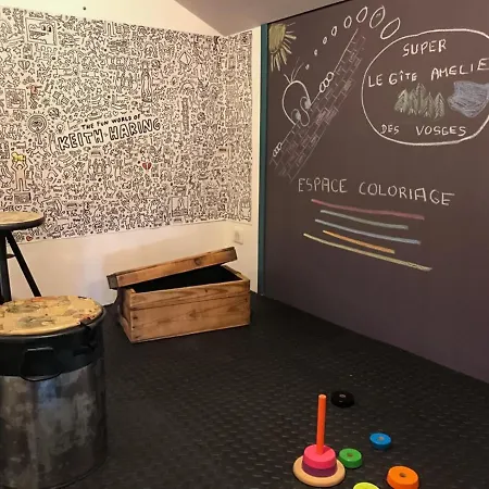 Дом отдыха Amelie, Sauna, Au Coeur Des Vosges Housseras